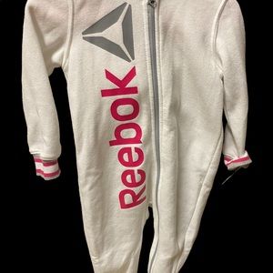 Reebok fleece jumpsuit
